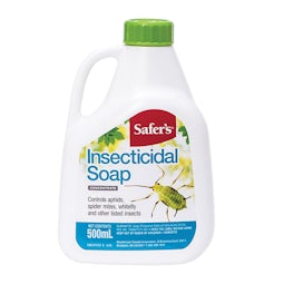 SAFERS INSECTICIDAL SOAP CONCENTRATE 500 ML – Golden Acre Home & Garden