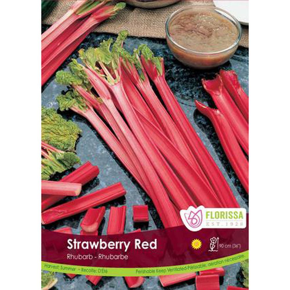RHUBARB CANADA RED (1/pack) – Golden Acre Home & Garden