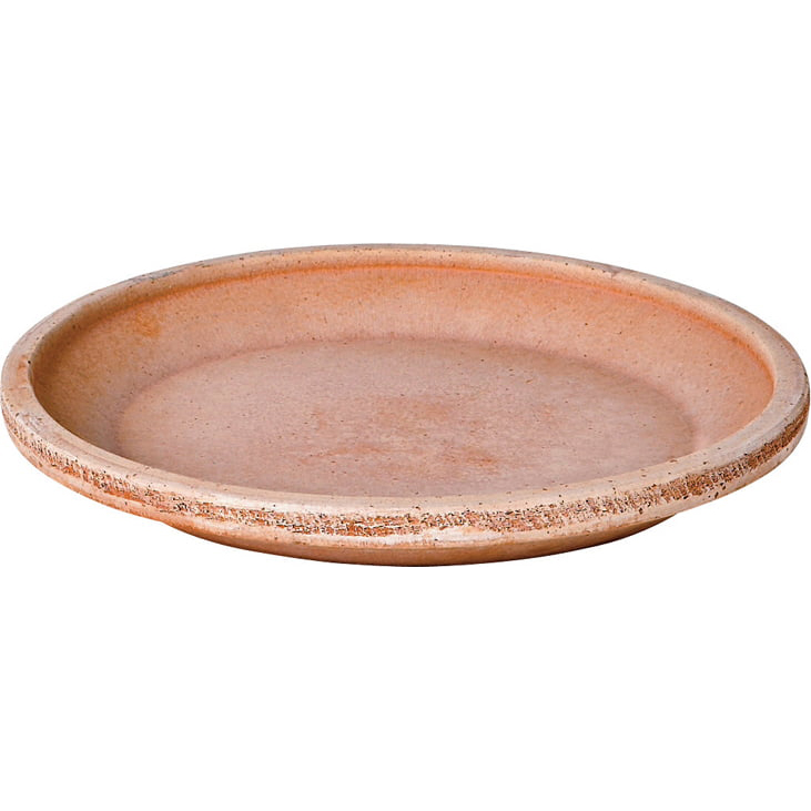 21 IN. CLAY SAUCER