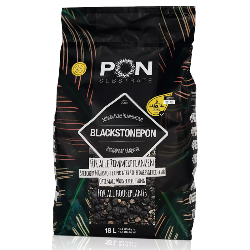 LECHUZA BLACKSTONE PON 18LTR PLANTING SUBSTRATE